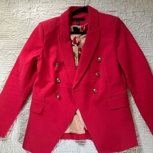 White House Black Market Vibrant Pink Blazer